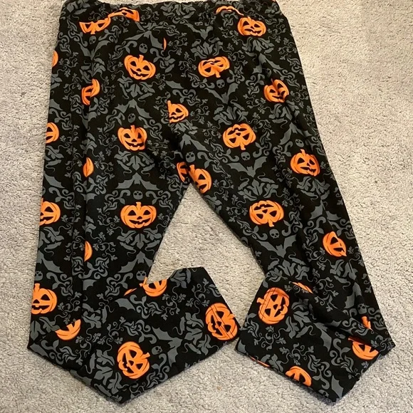 ❌ SOLD on VINTED❌ - Time and Tru Halloween Pumpkin Print Leggings - Picture 5 of 6